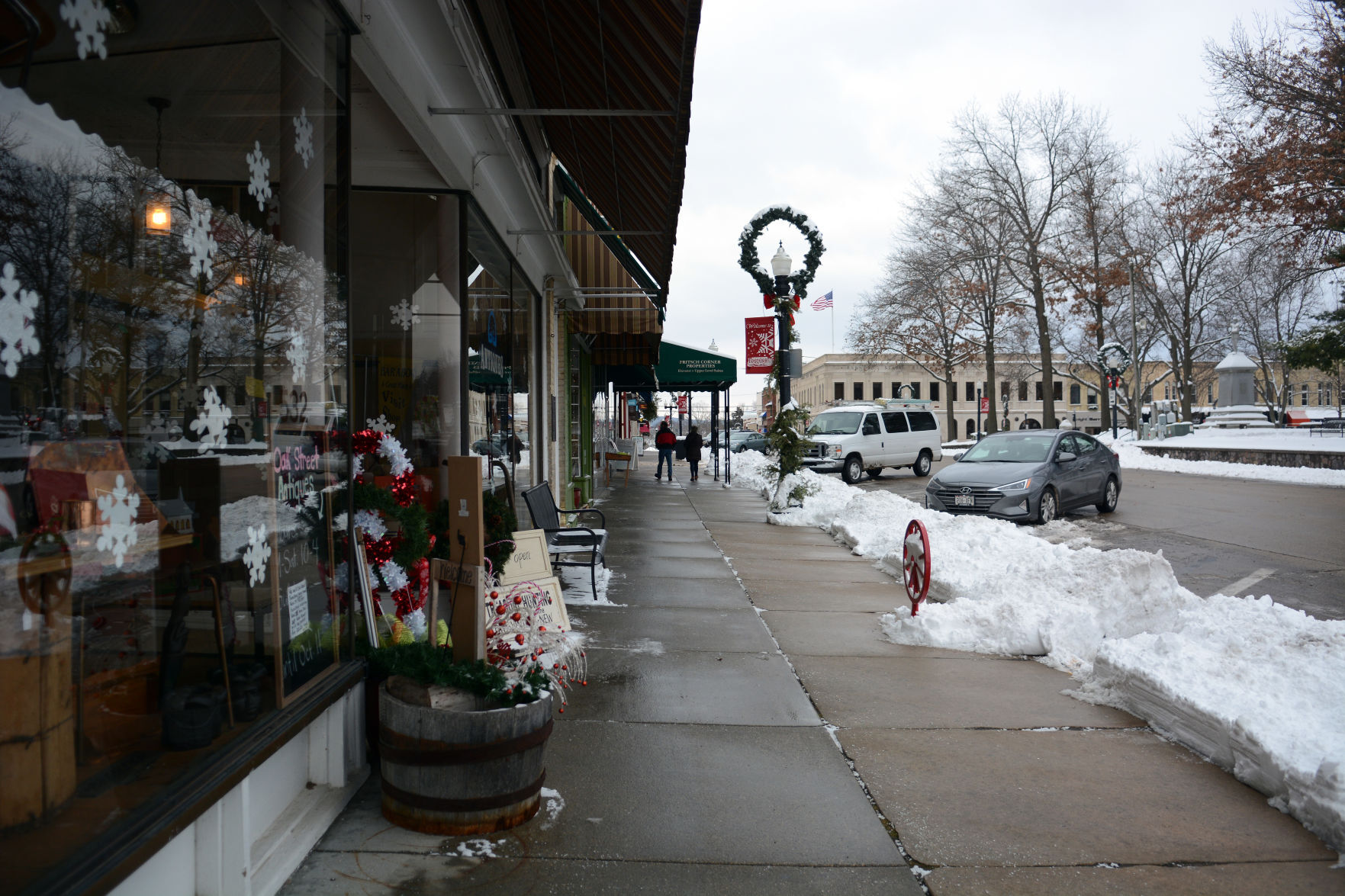 Snowstorm aftermath Dec. 30 in Baraboo, Portage
